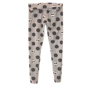 LuLaRoe Disney Nightmare Before Christmas Jack Skellington Gray Black Leggings